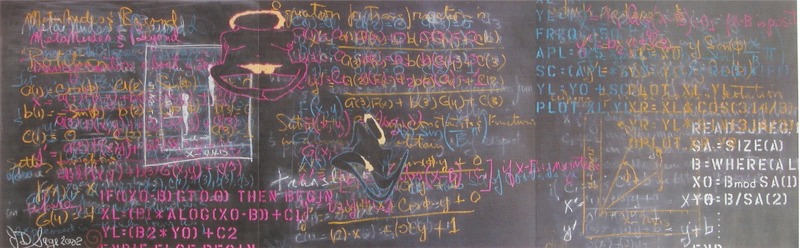 projections chalkboard
