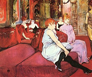 B-1. 300px-Au_Salon_de_la_rue_des_Moulins_-_Henri_de_Toulouse-Lautrec